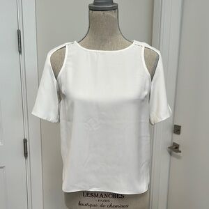 Elegant White Women's Top